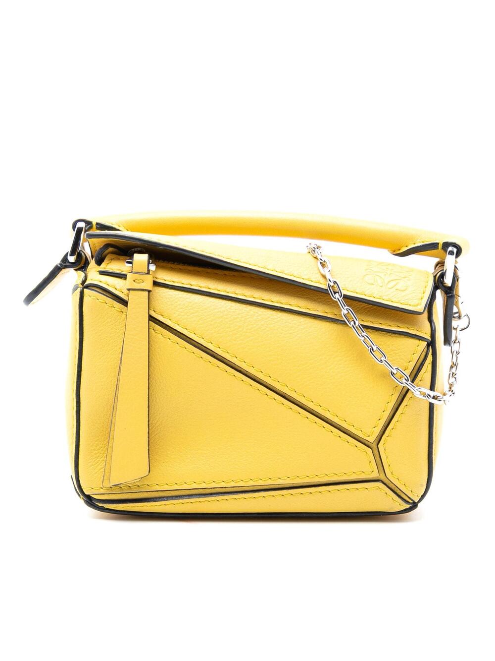 Loewe Nano Calfskin Puzzle Satchel Pre- #344607L96B